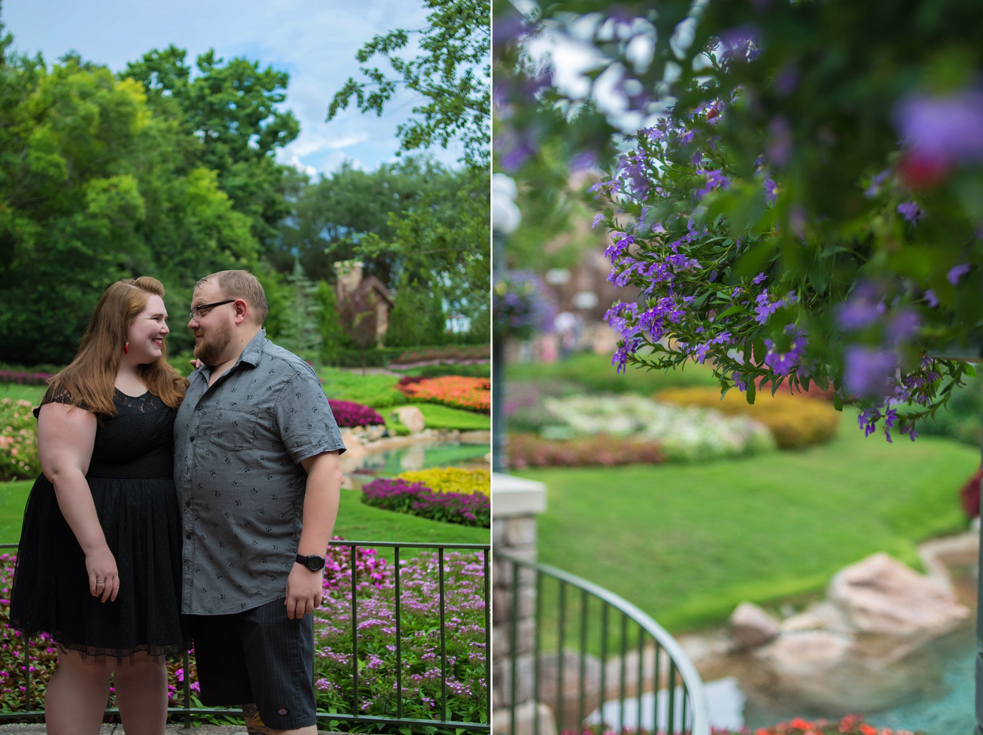 Walt Disney World EPCOT Center Engagement Session