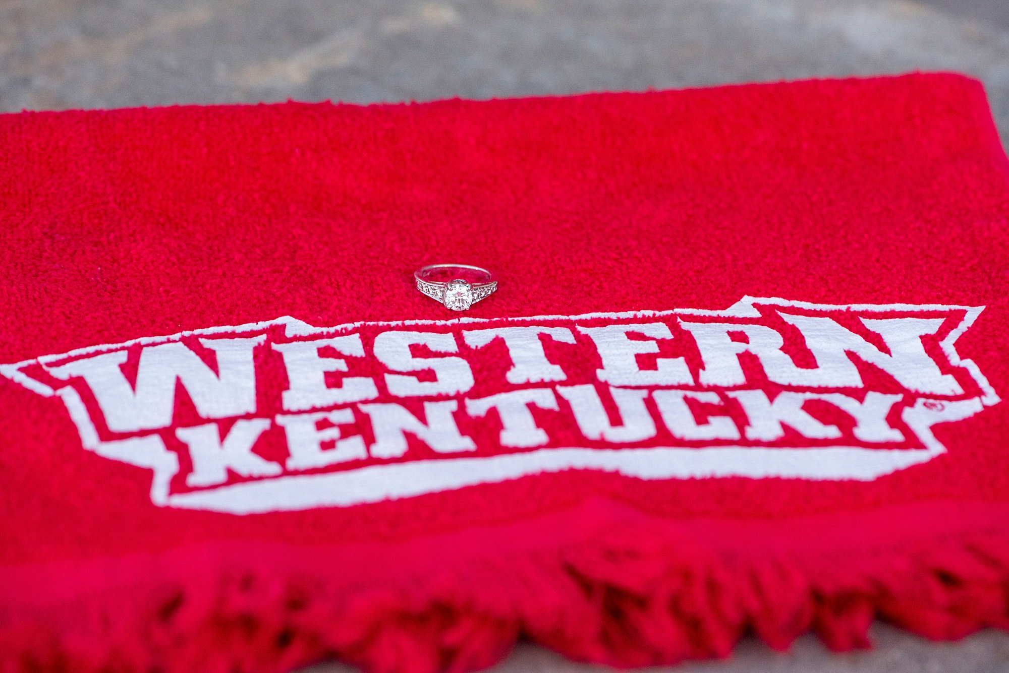 Western Kentucky University Engagement Photoshoot