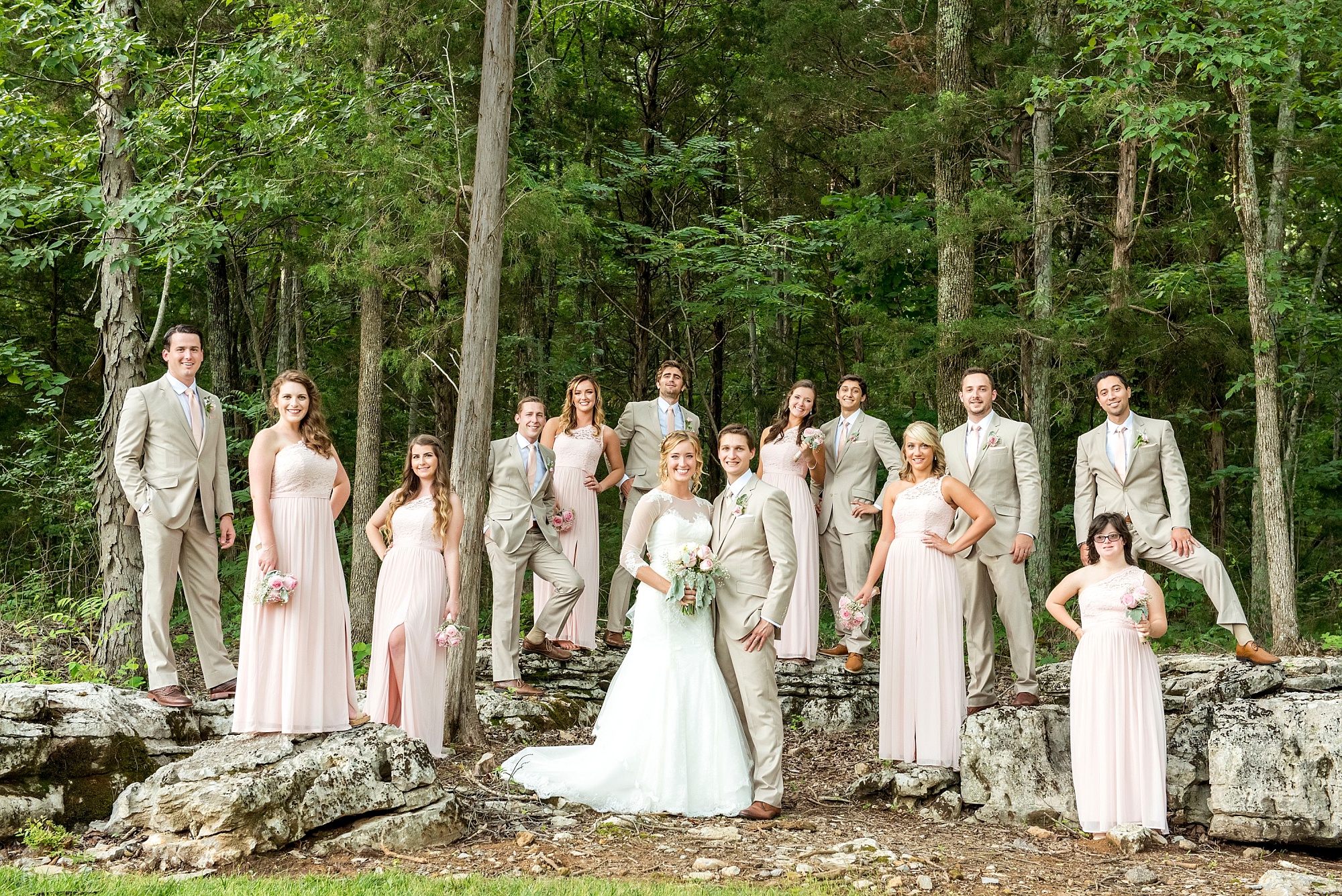 Saddle Woods Farm Pink Wedding in Murfreesboro Tennessee