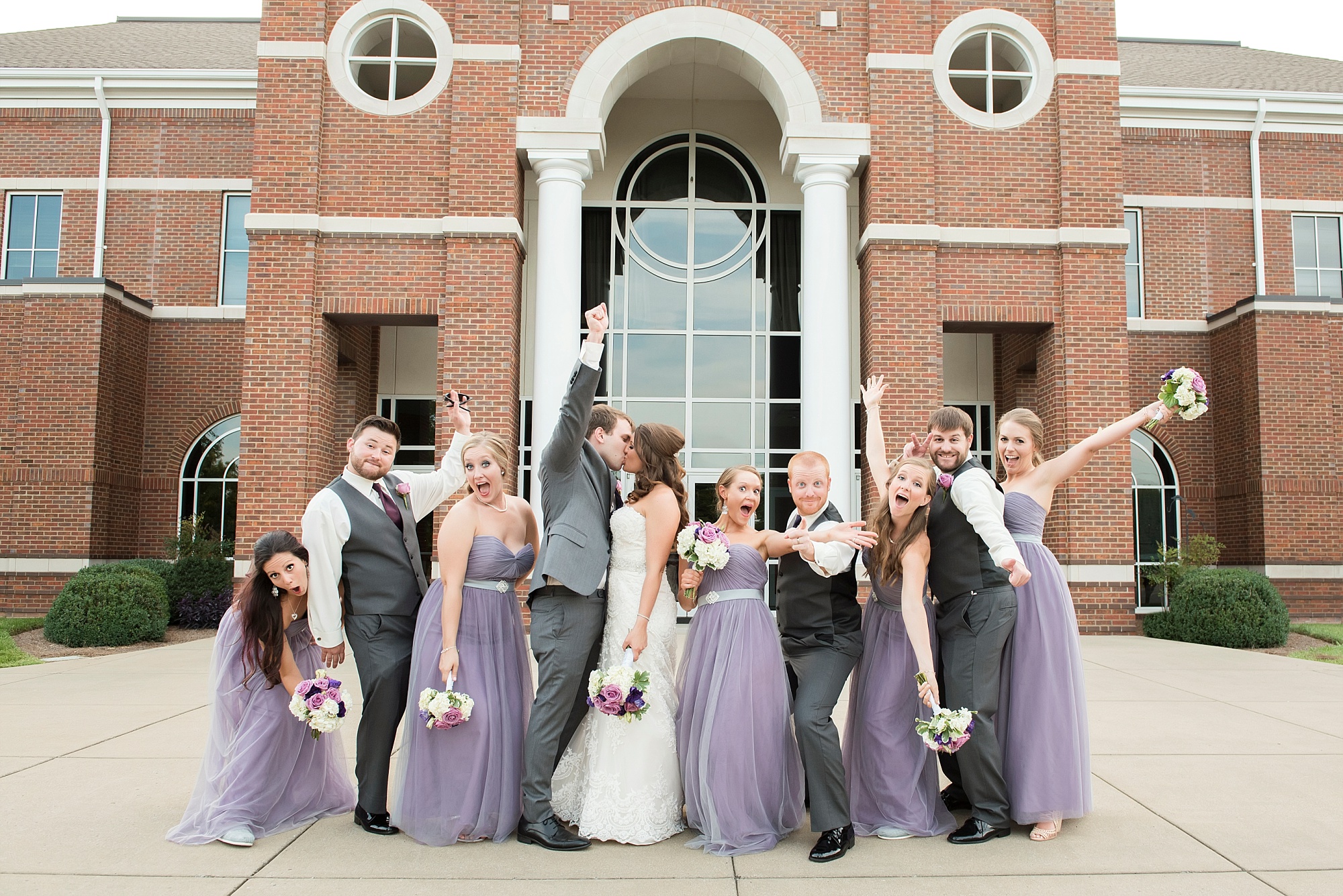 Belle Aire Baptist Wedding with a Embassy Suites Murfreesboro Reception