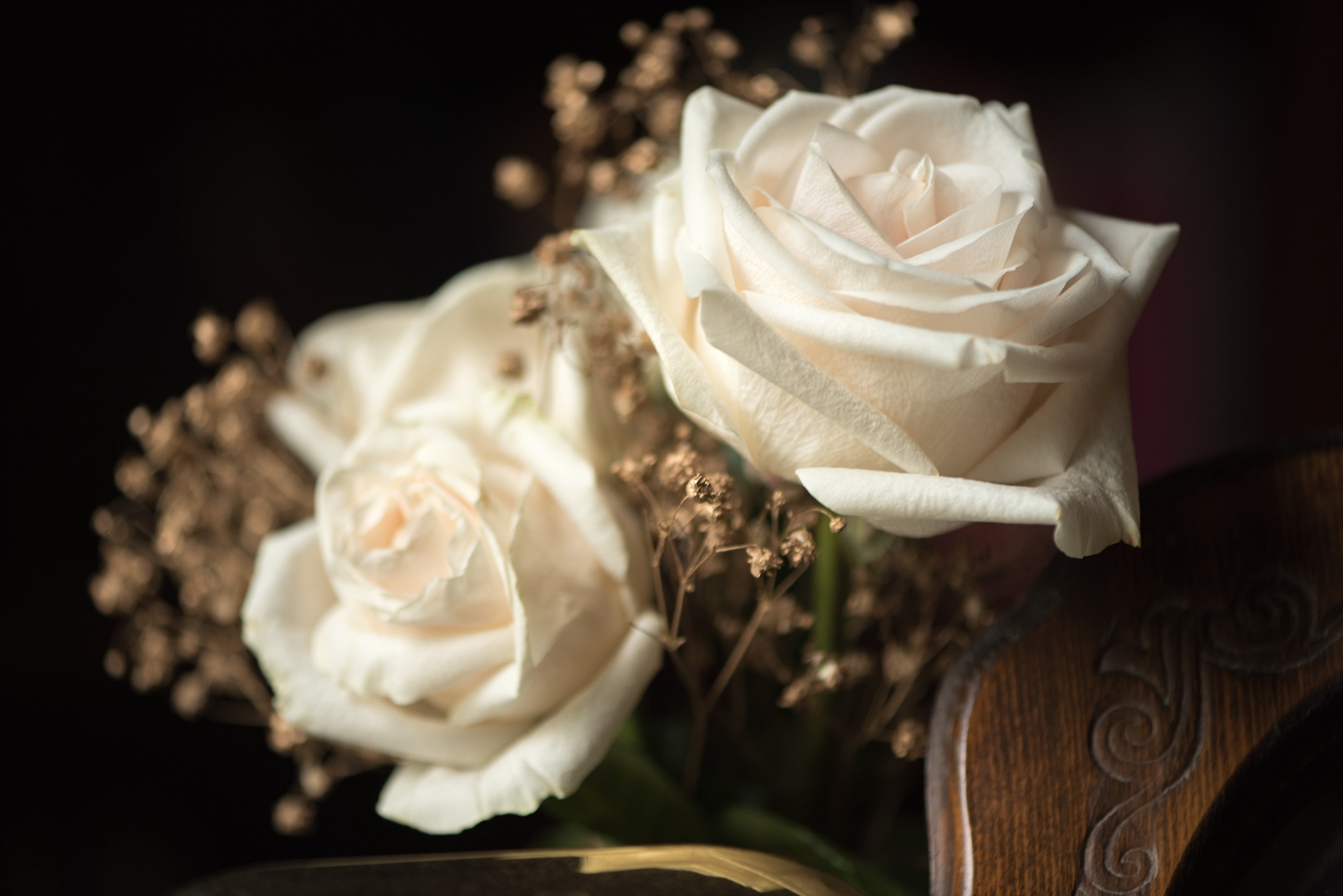 Coral & Gray Wedding at Grace Place church outside of Nashville Tennessee