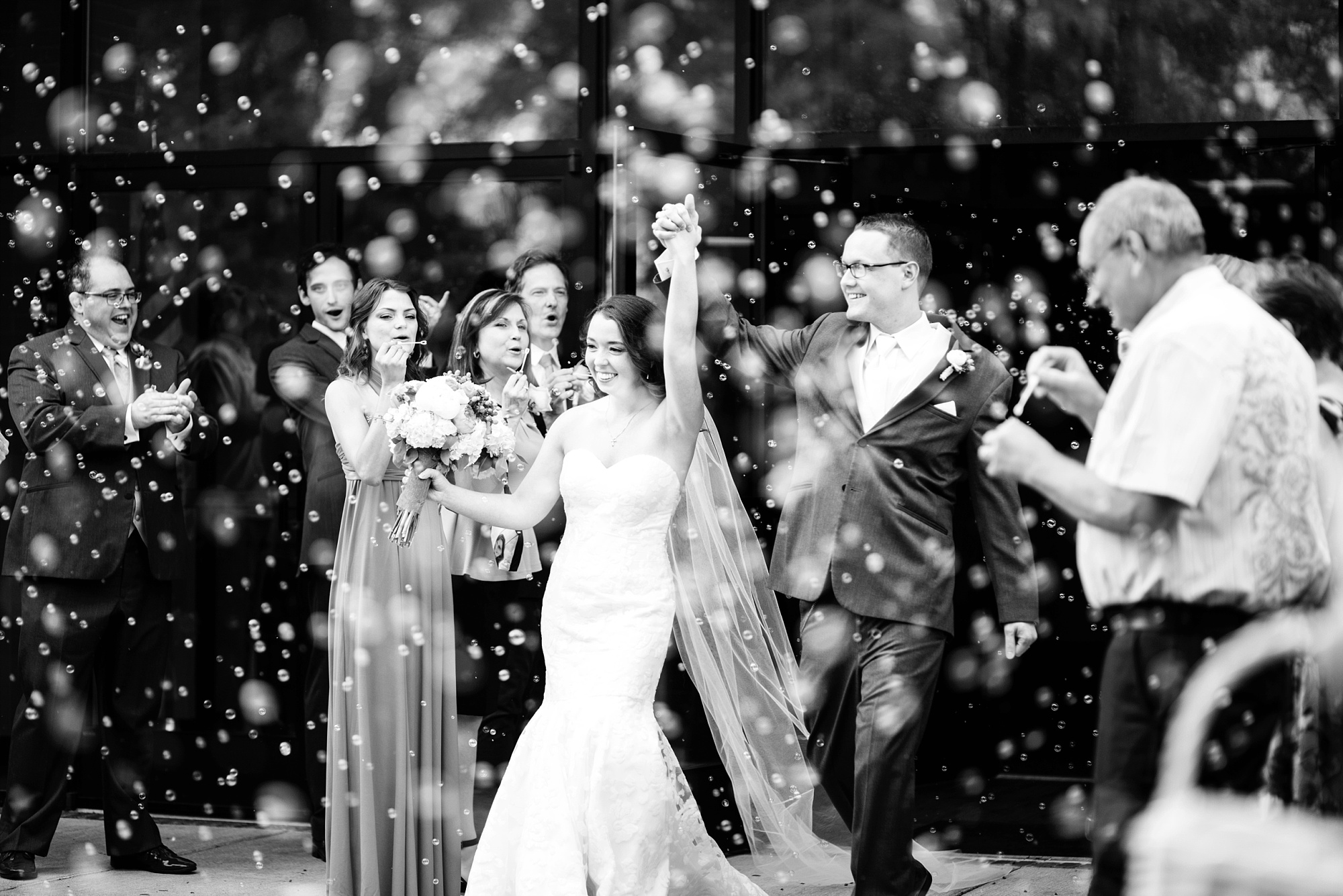 Coral & Gray Wedding at Grace Place church outside of Nashville Tennessee