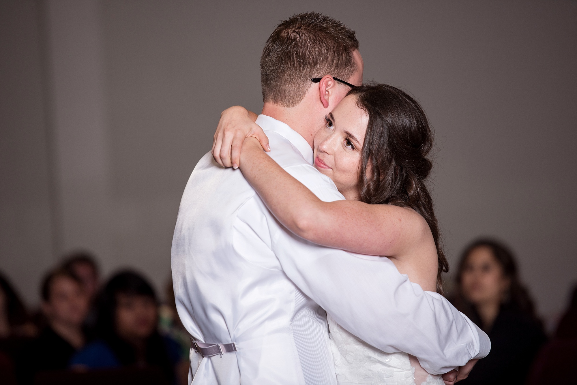 Coral & Gray Wedding at Grace Place church outside of Nashville Tennessee
