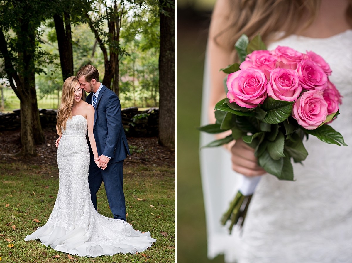 Pink and Blue Wedding at a Private Estate outside of Nashville TN