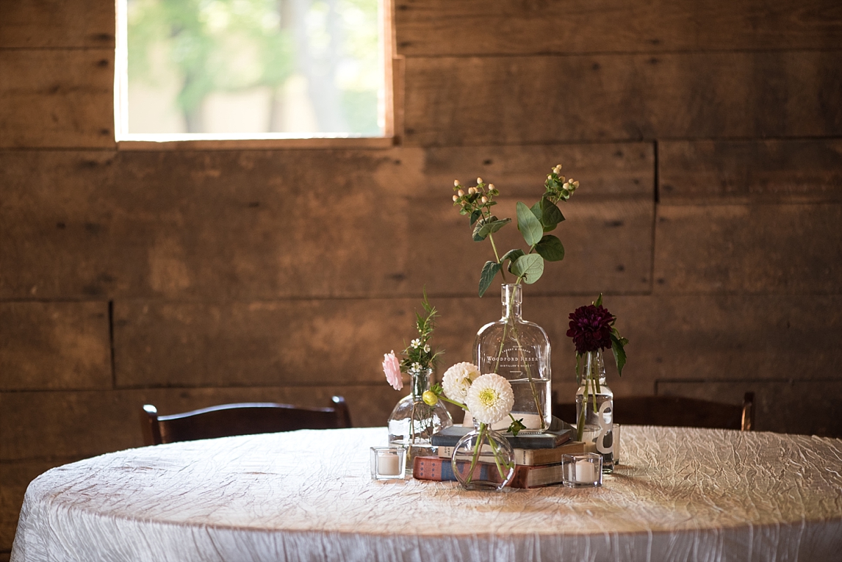 Kentucky Bourbon inspired wedding in Bowling Green KY at Historic Potter Farm featuring a maroon, navy & cream color palatte, a Kappa Delta KD Bride and Pi Kappa Alpha PIKE groom