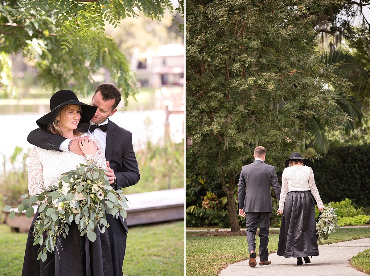 Anemone and eucalyptus oversized bridal bouquet