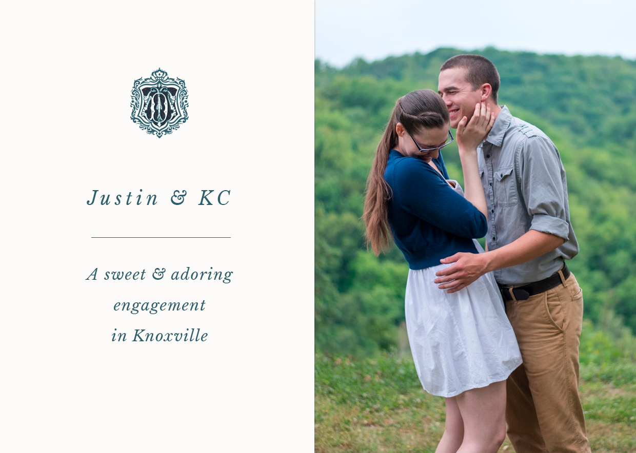 Blog featuring engagement photoshoot in Knoxville