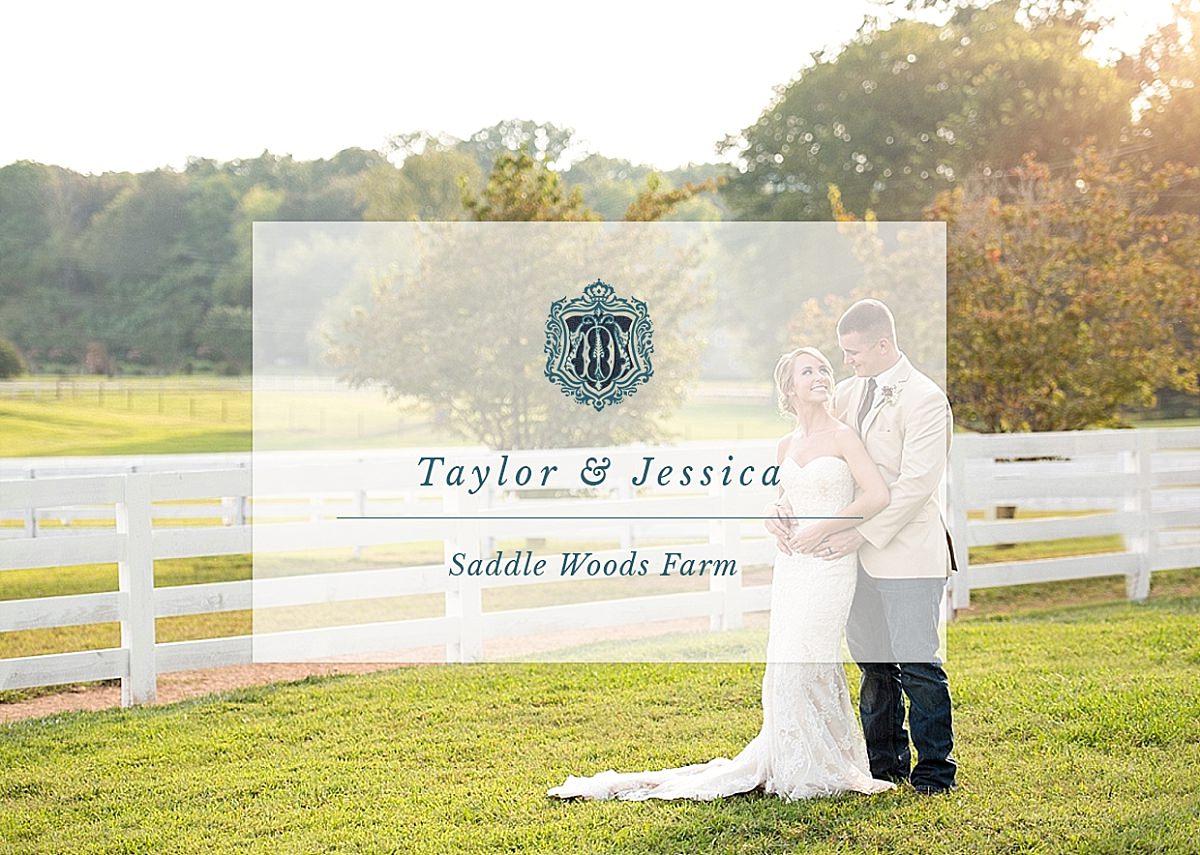 Blog featuring fall wedding at Saddle Woods Farm in Murfreesboro, Tennessee