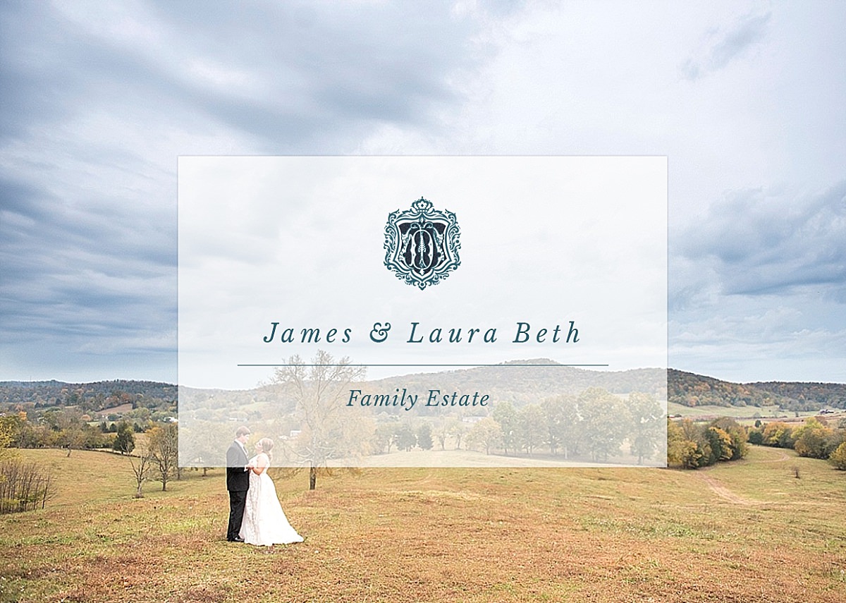 Blog featuring fall wedding at a private family estate in Lascassas Tennessee