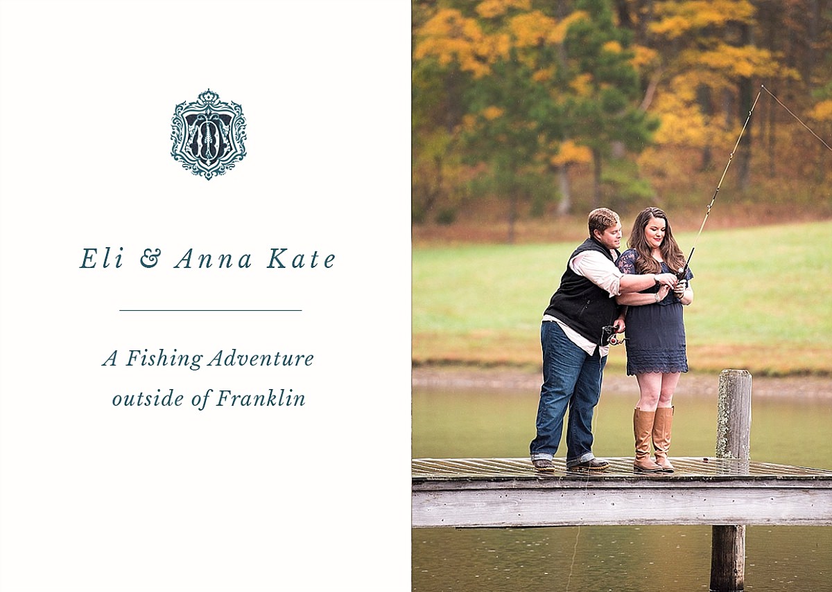 A country fishing engagement blog in Franklin Tennessee