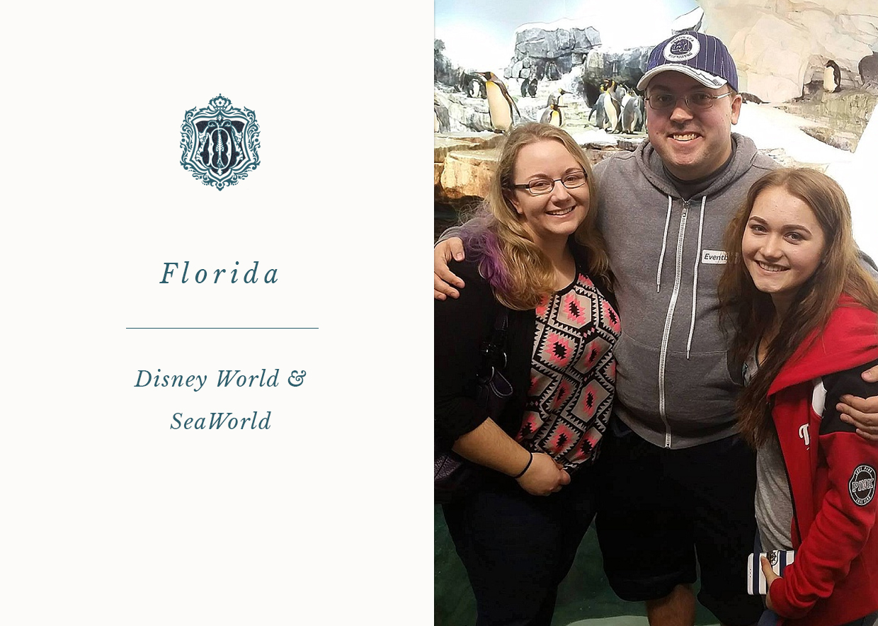 Blog featuring Disney World and Seaworld Orlando vacation