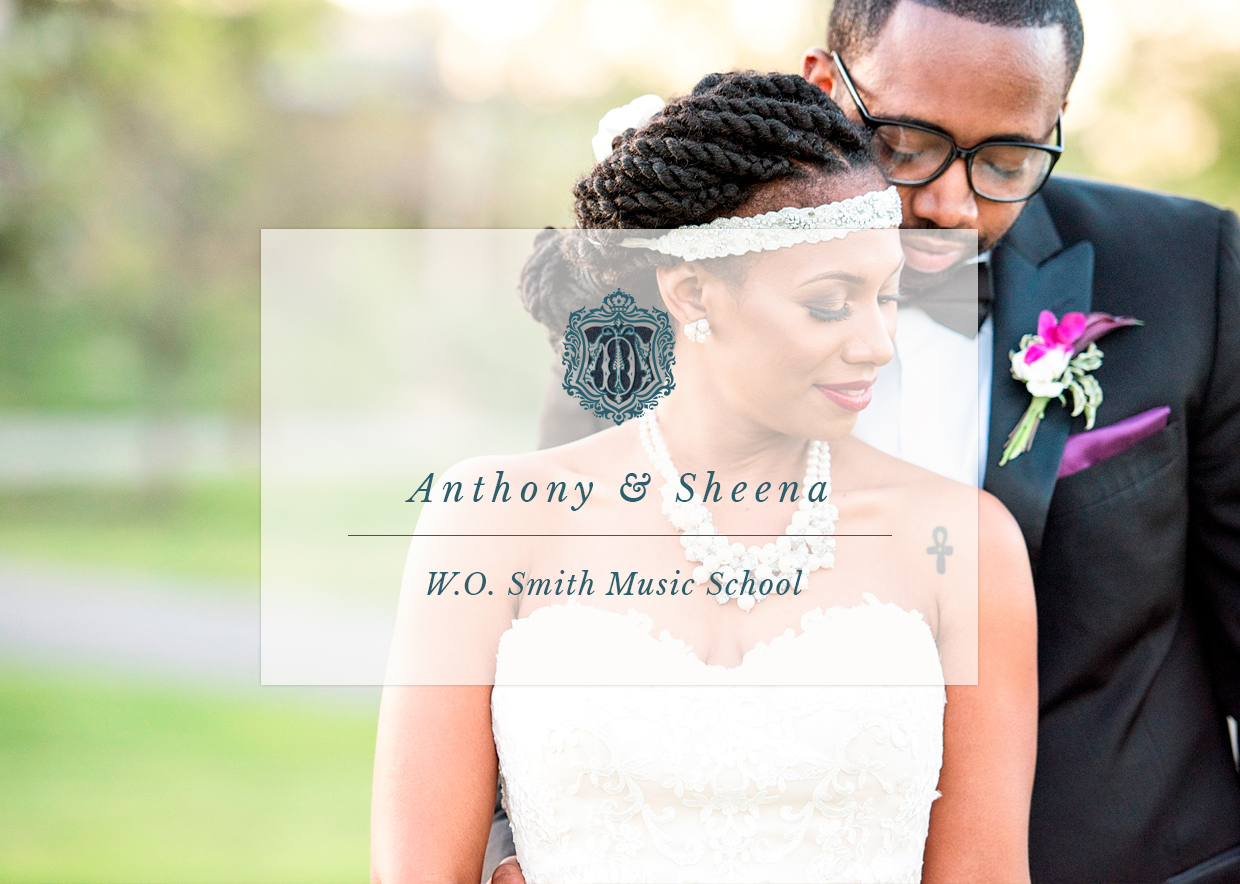 Blog featuring wedding at W.O. Smith Music School in Nashville Tennessee