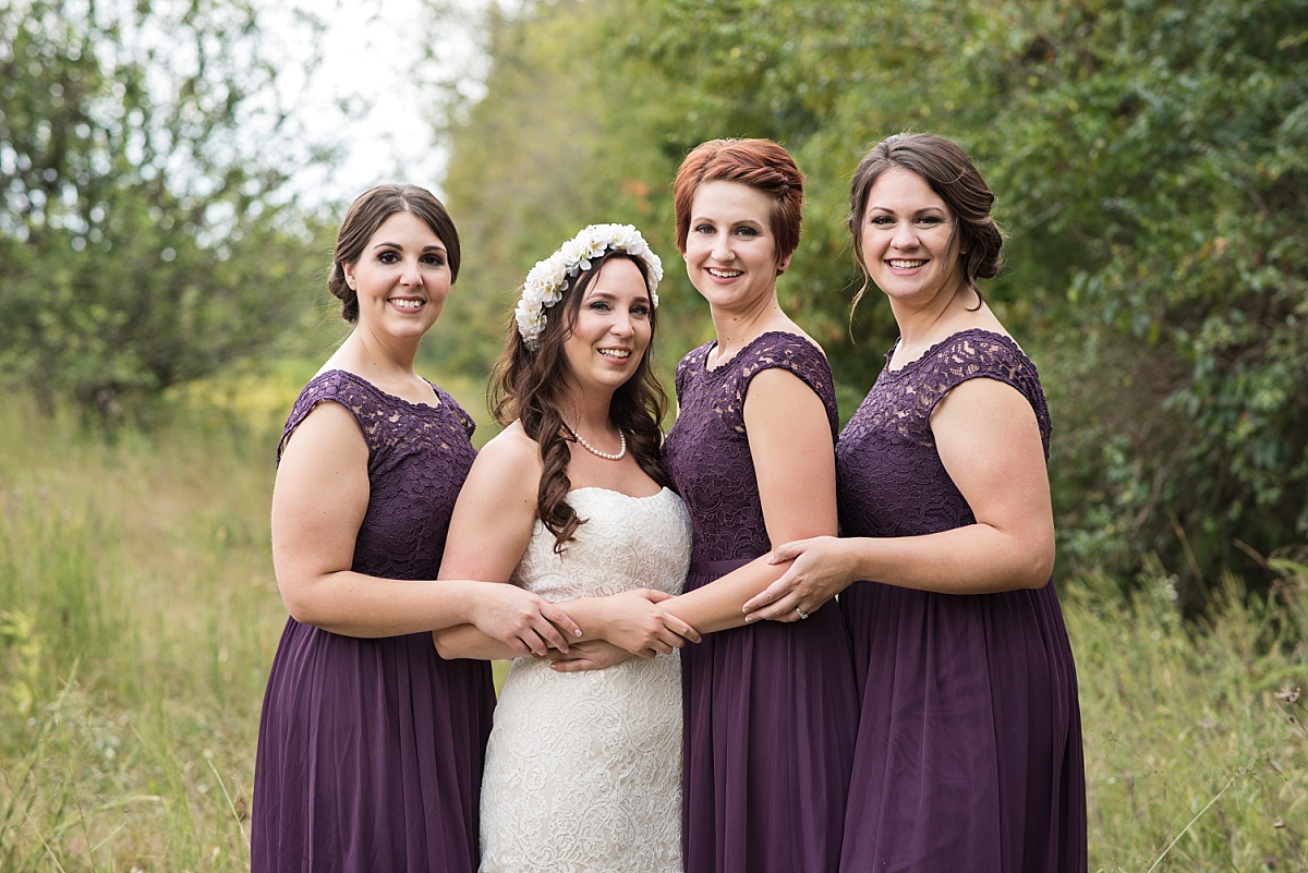 Nashville Tennessee Wedding at Wild Turkey Ranch featuring teal and plum colors and a boho bride