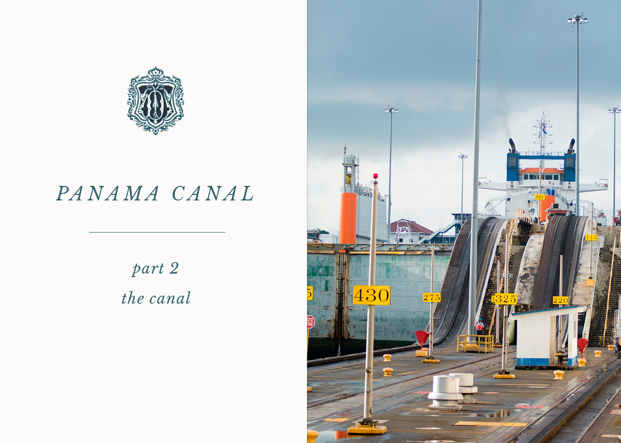 Blog featuring the Panama Canal locks
