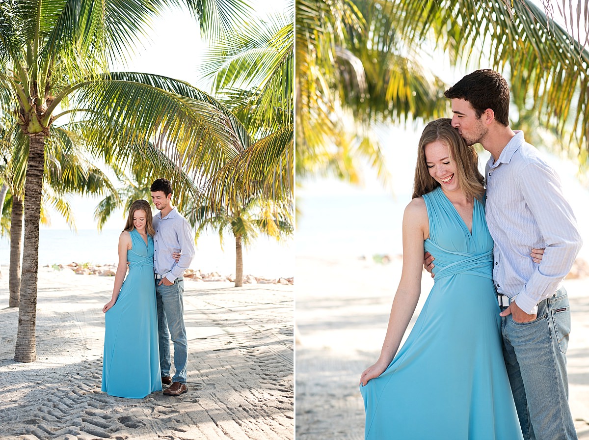 Romantic and cute engagement pictures in Belize