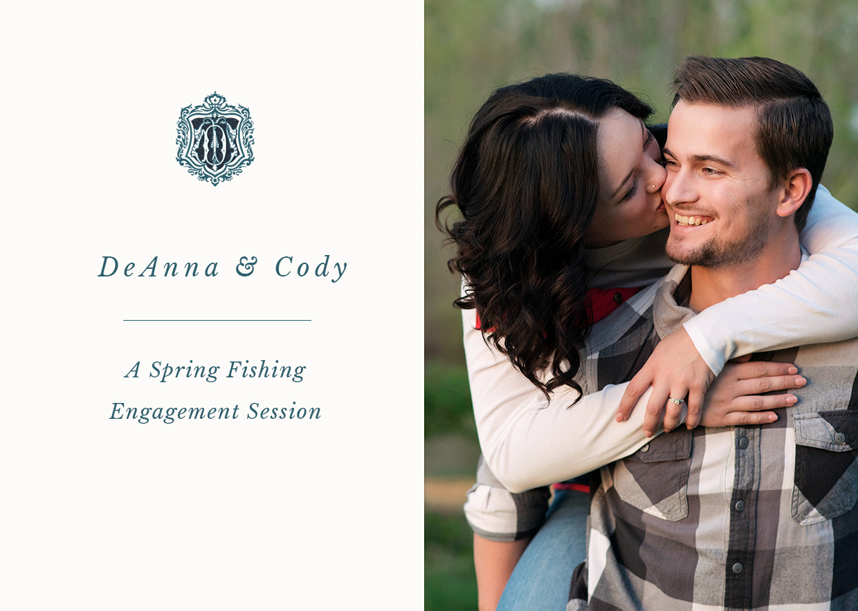 Spring Engagement session in Nashville with Fishing